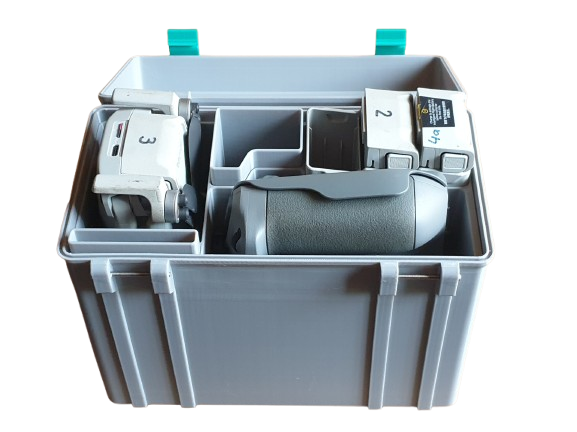 DJI Mini 3/4 Pro Fly More Case v2