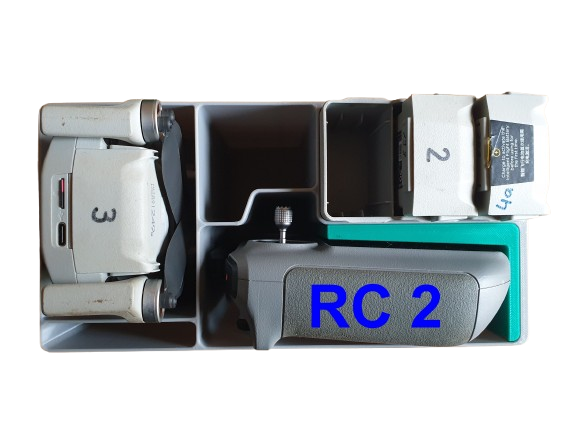 DJI Mini 3/4 Pro Fly More Case v2