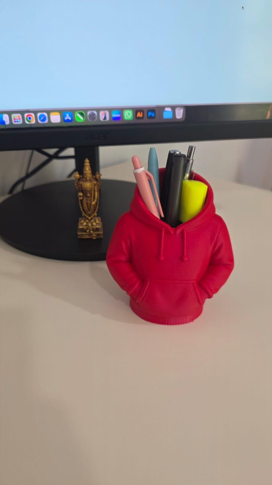 Hoodie Desk Organiser - Pen Pot