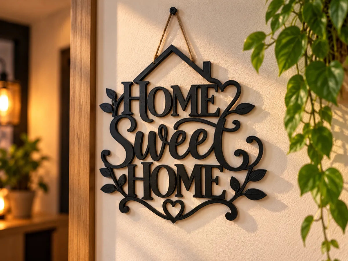 Home Sweet Home – Elegant Wall Decoration