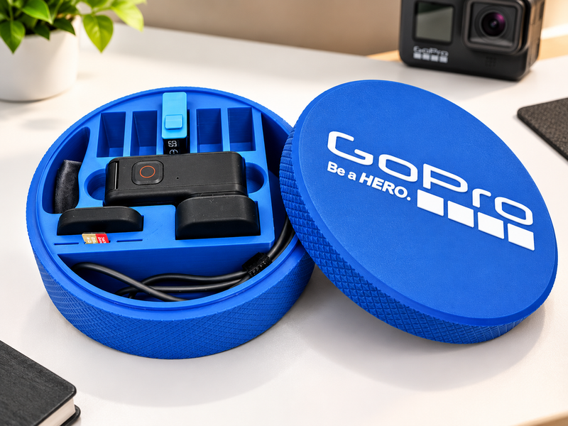 Action Cam Case for Hero 9, 10, 11, 12 and Max Lens Mod