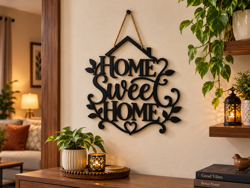Home Sweet Home – Elegant Wall Decoration