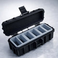 6 Slot-Camera Battery Case | Rugged Style| Battery Storage Case |