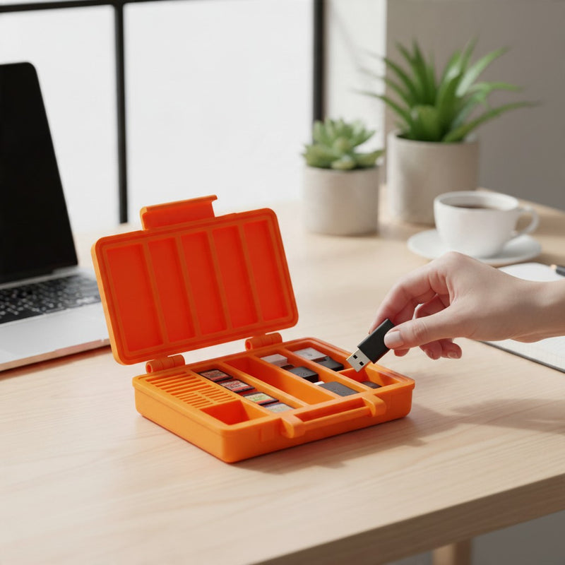 SD Card and Pen Drive Holder