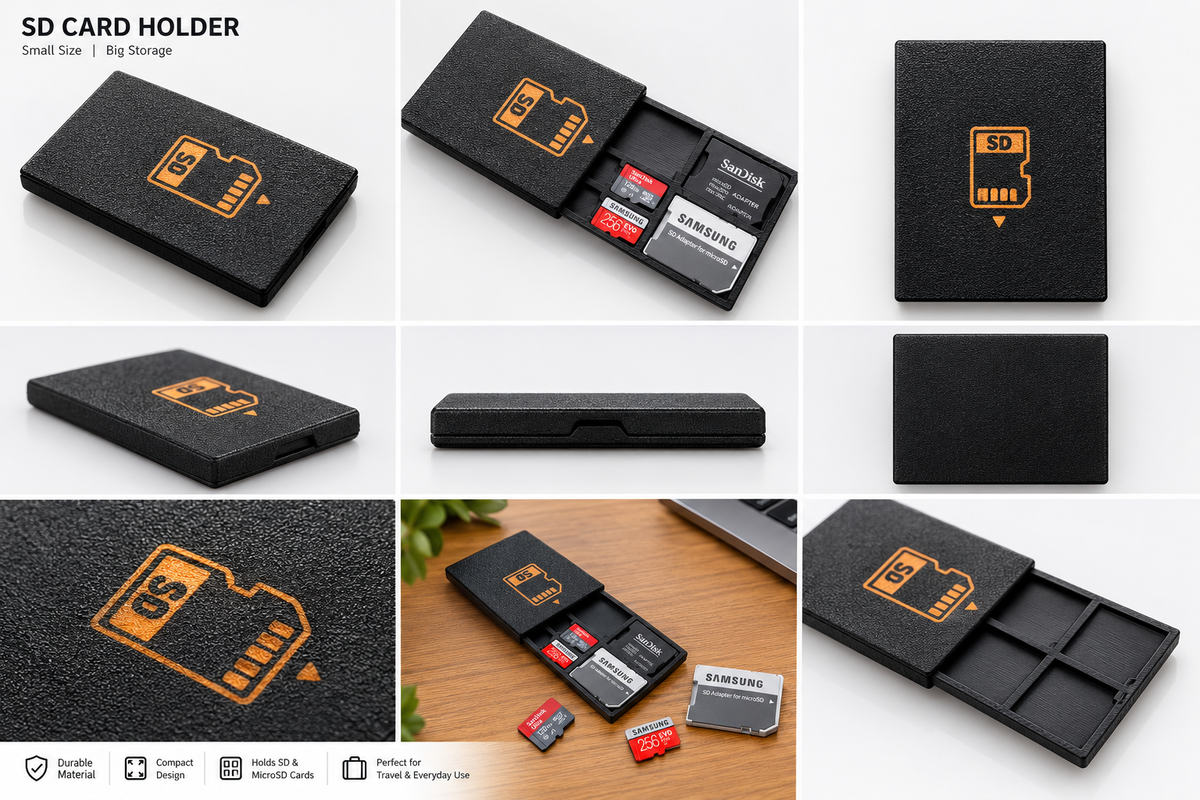 SD Card holder (slim)
