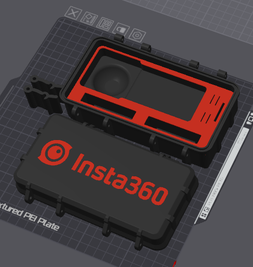 Insta360 X4 Rugged Case – Built for Extreme Protection