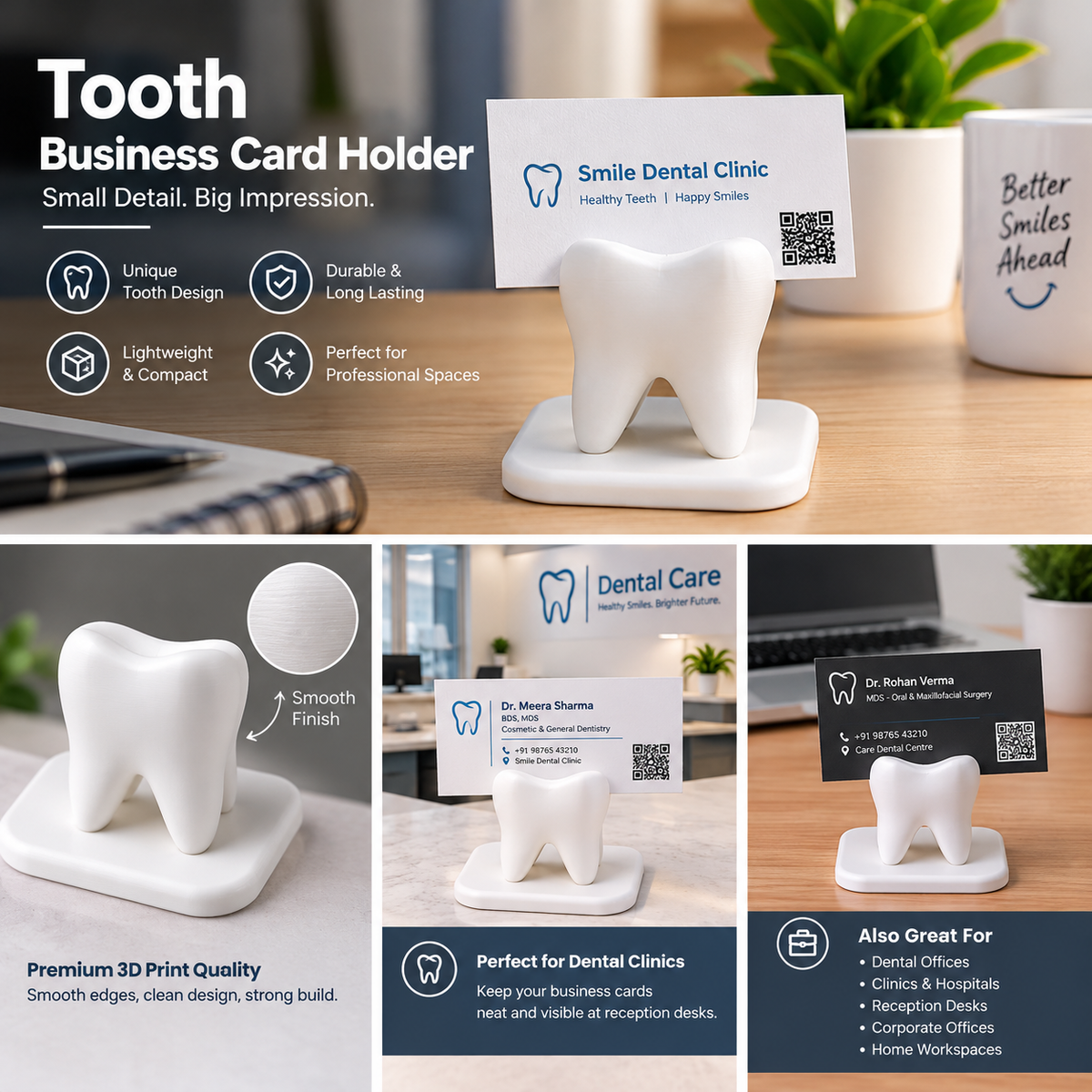 Dentist Business Card Holder