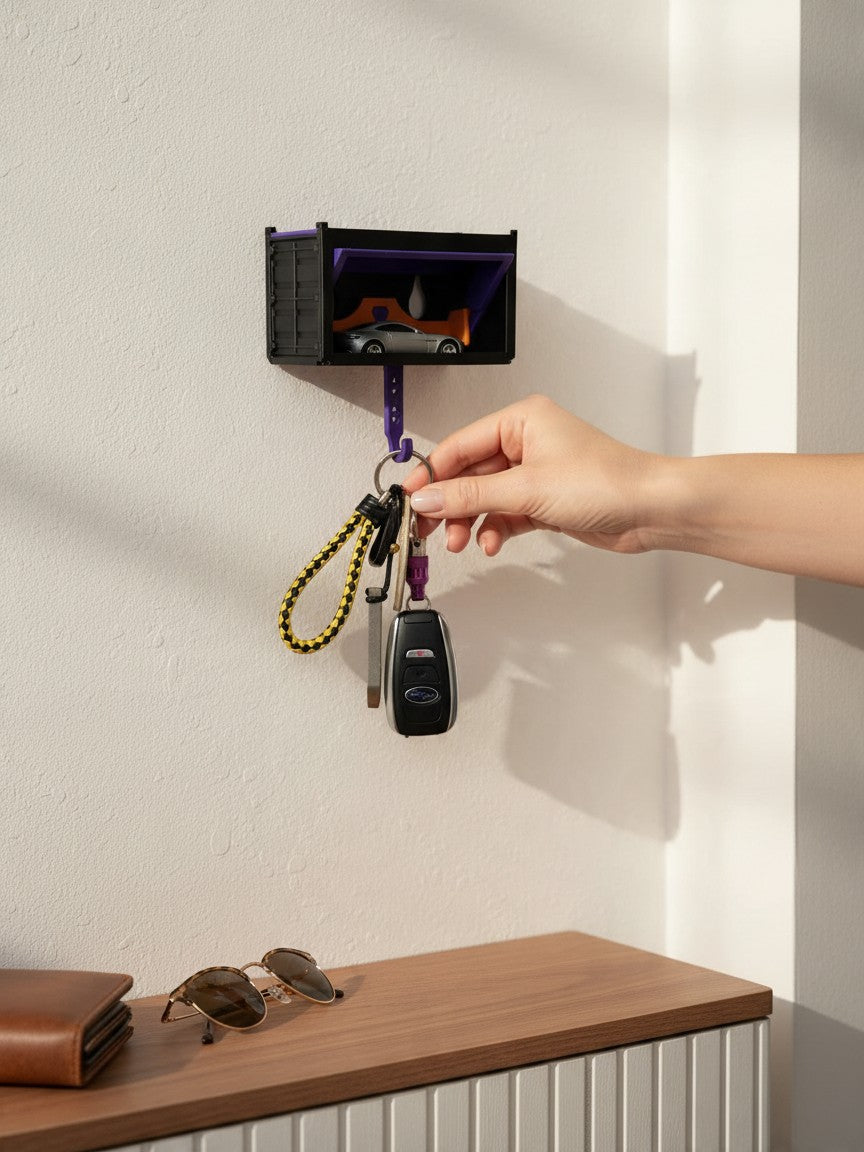 Car Key Garage Holder