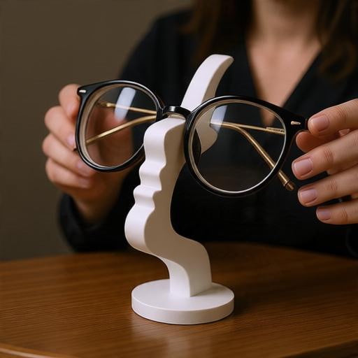 Art Face Glasses Stand
